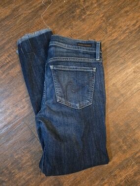 Citizens of Humanity Women's Dark Blue Slim Jeans